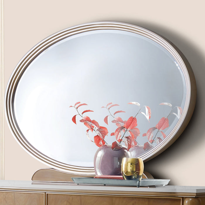 Michael Amini Villa Cherie Caramel Dresser Mirror