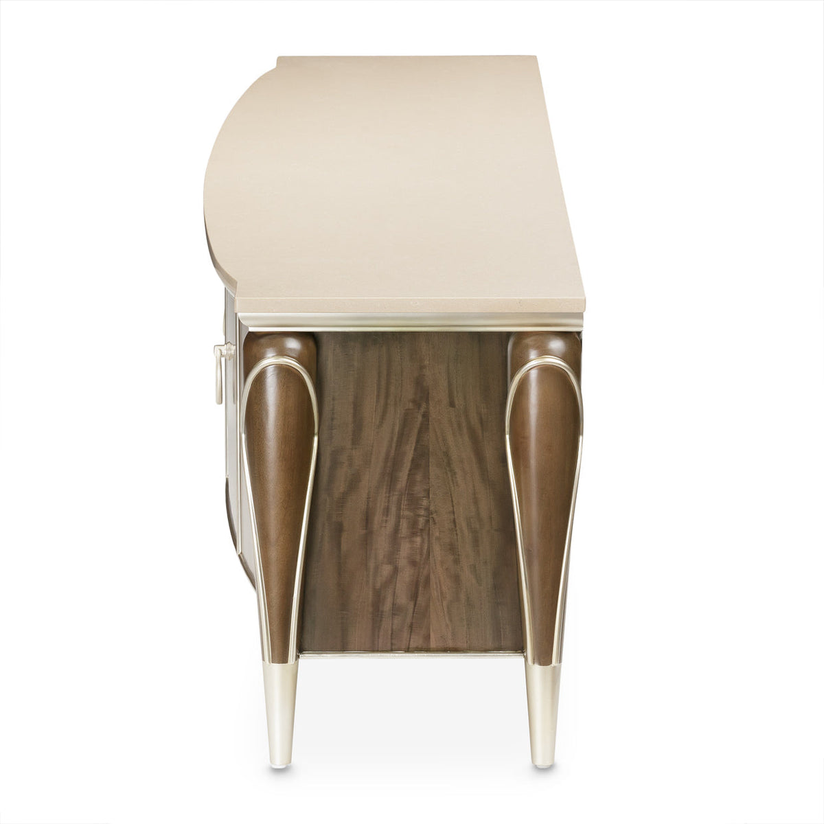 Michael Amini Villa Cherie Hazelnut Media Cabinet