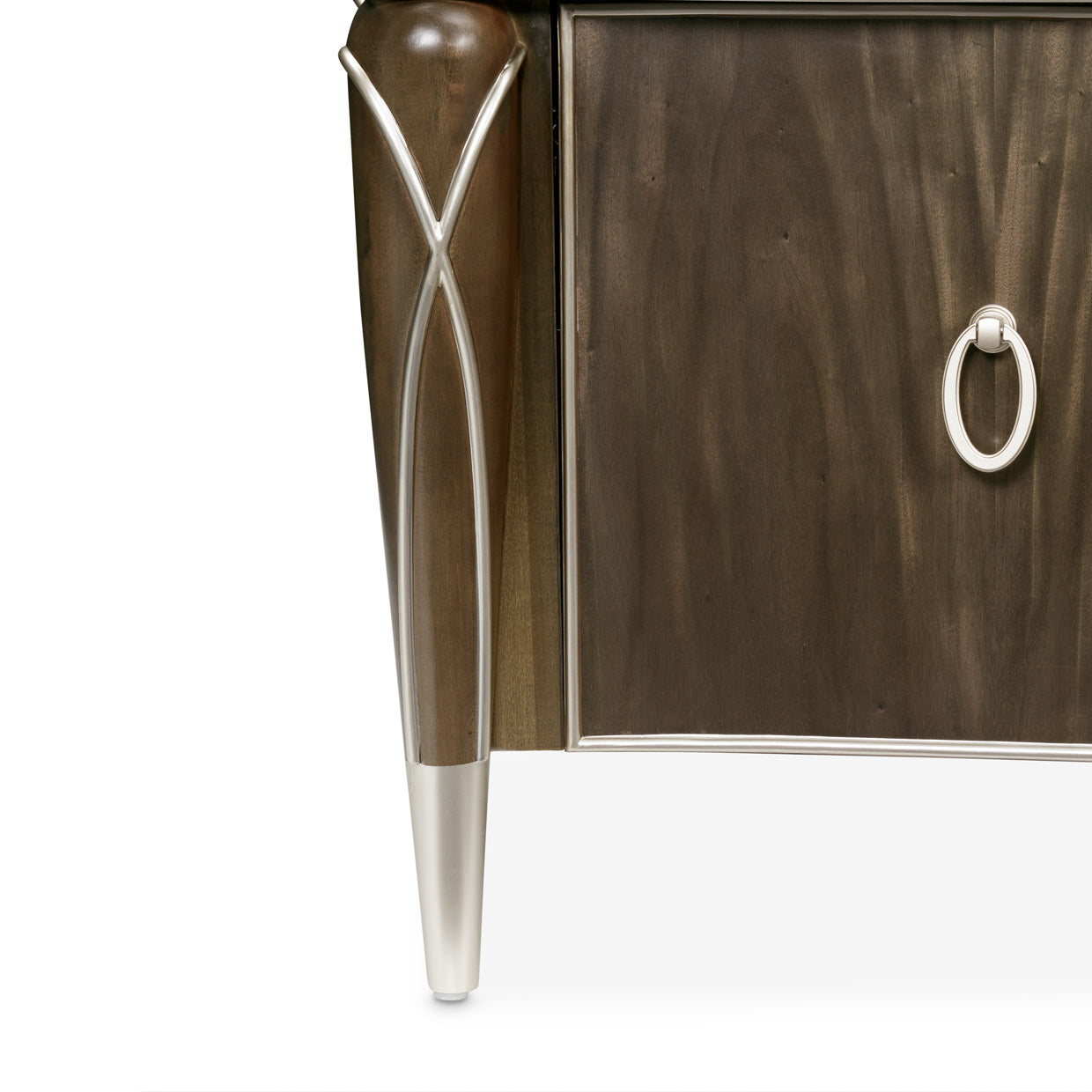 Michael Amini Villa Cherie Hazelnut Media Cabinet
