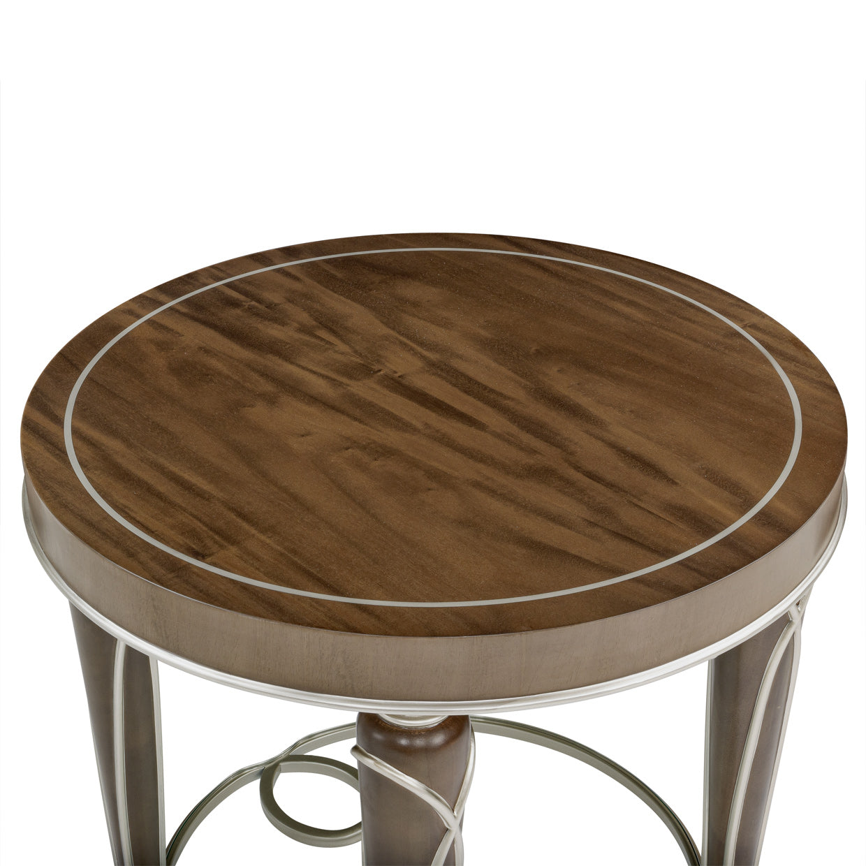 Michael Amini Villa Cherie Hazelnut End Table