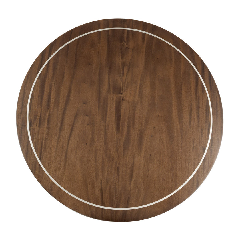 Michael Amini Villa Cherie Hazelnut End Table