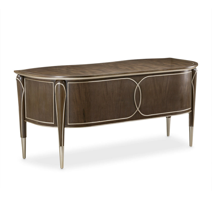 Michael Amini Villa Cherie Hazelnut Desk