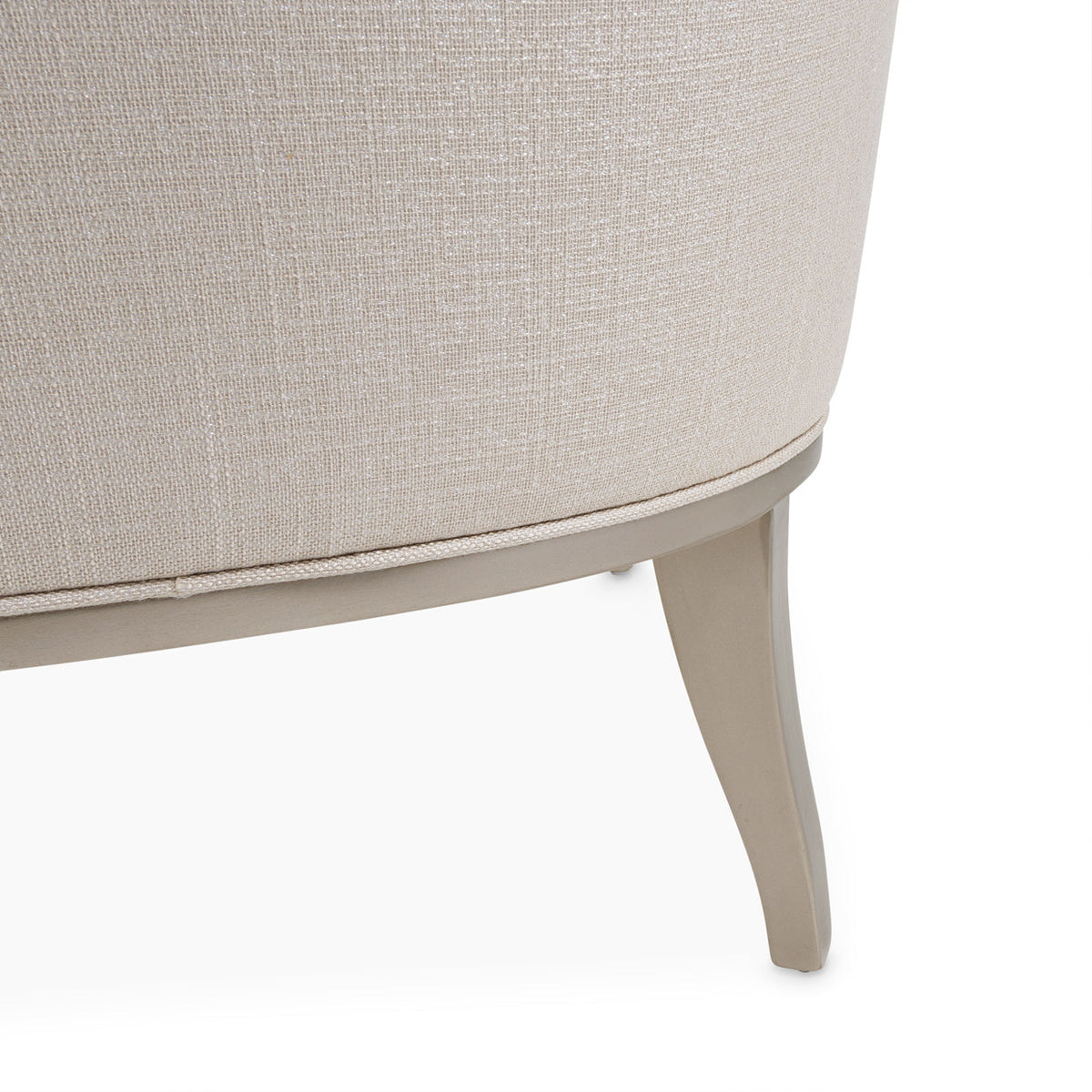Michael Amini Villa Cherie Caramel Accent Chair