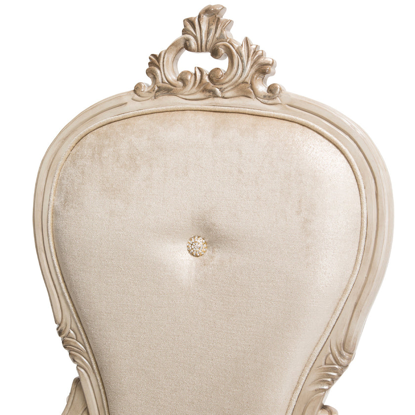 Michael Amini Platine De Royale Champagne Arm Chair - Set of 2