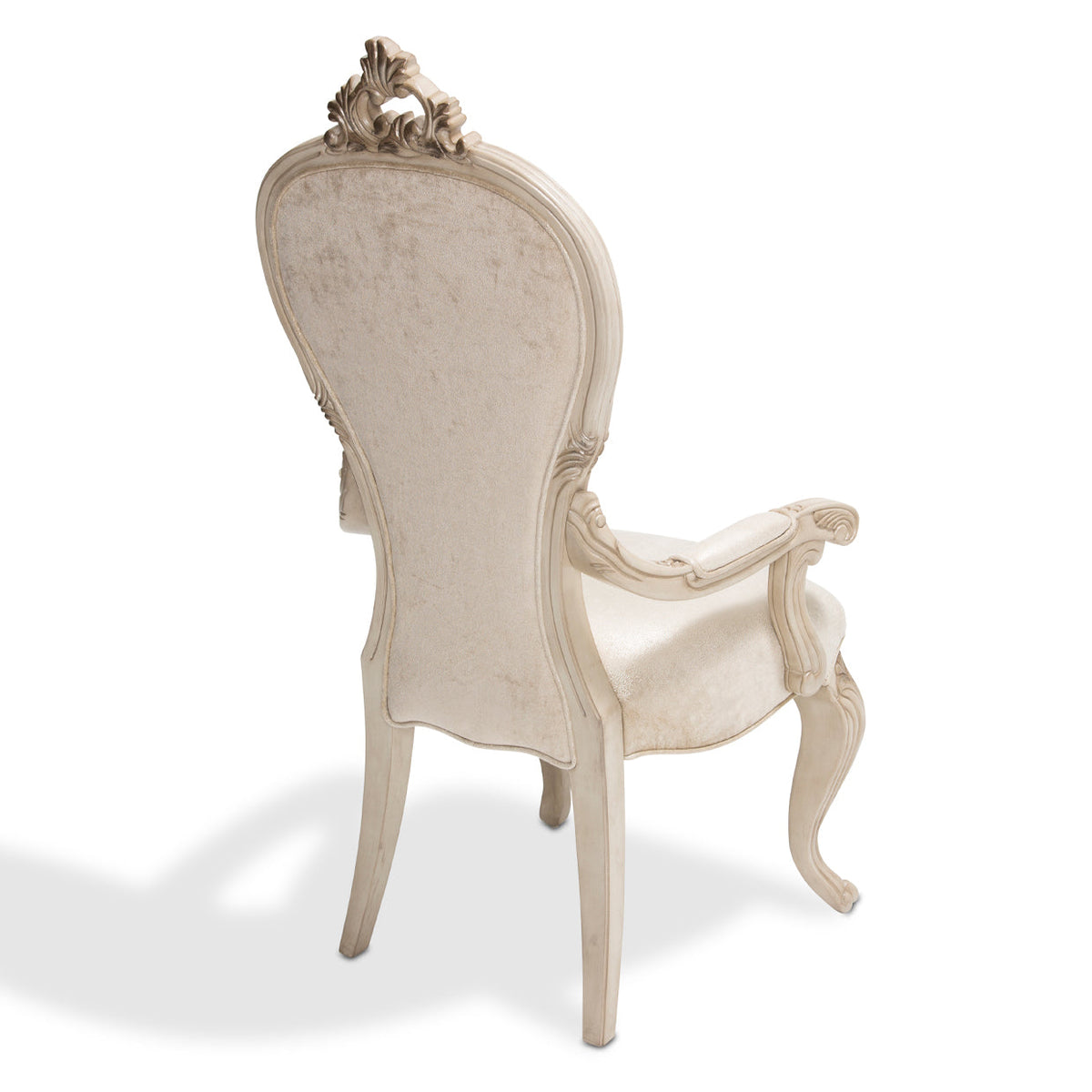Michael Amini Platine De Royale Champagne Arm Chair - Set of 2