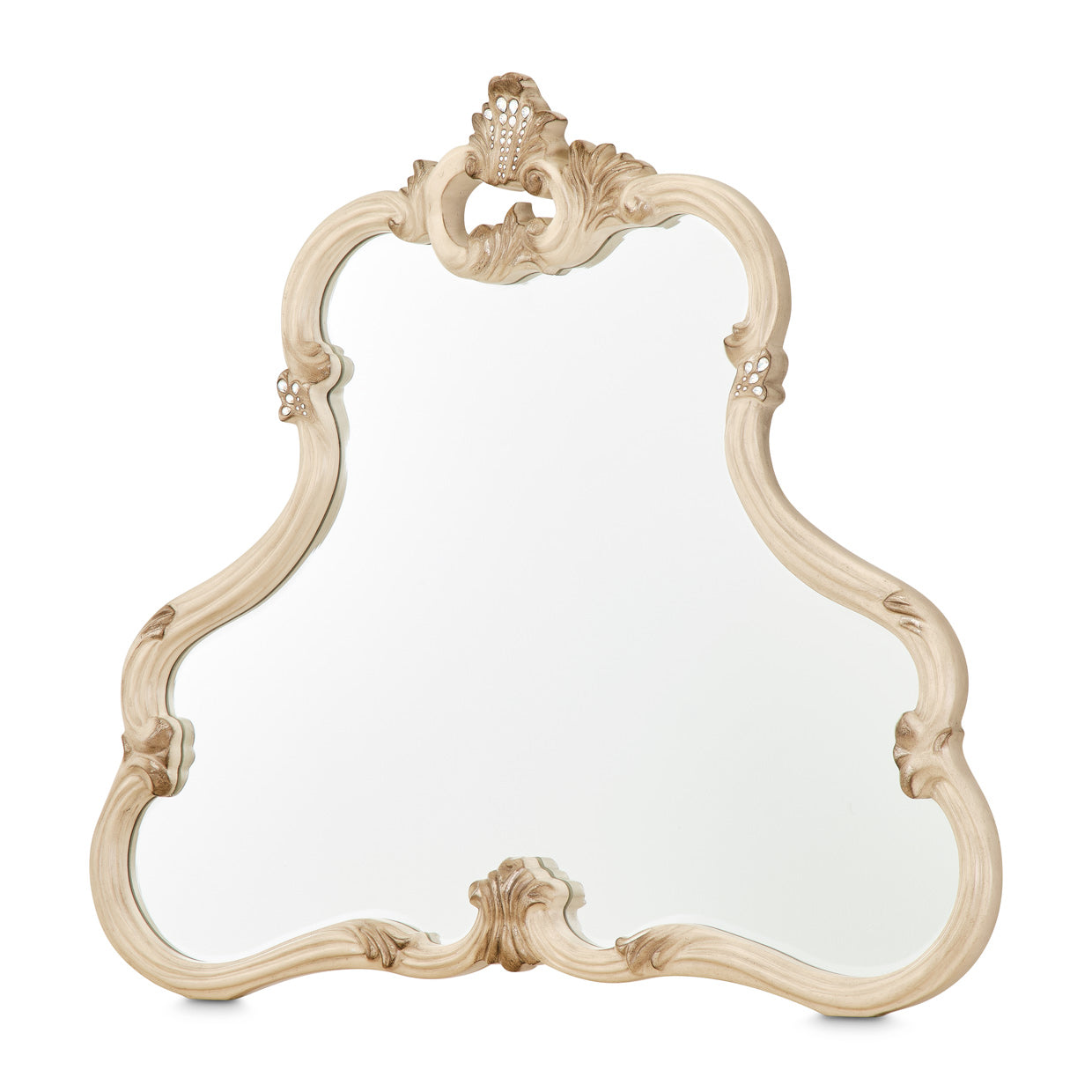 Michael Amini Platine De Royale Champagne Dresser Mirror
