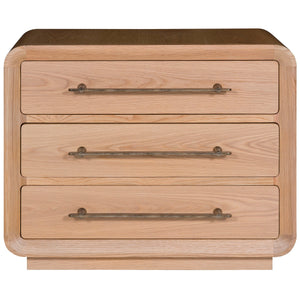 Vanguard Form Three Drawer Nightstand