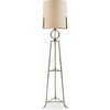 Century Furniture Grand Tour Polished Steel Floor Lamp