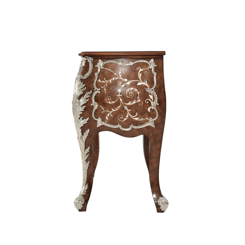 Theodore Alexander Laurent Bombe Commode Open Box Item