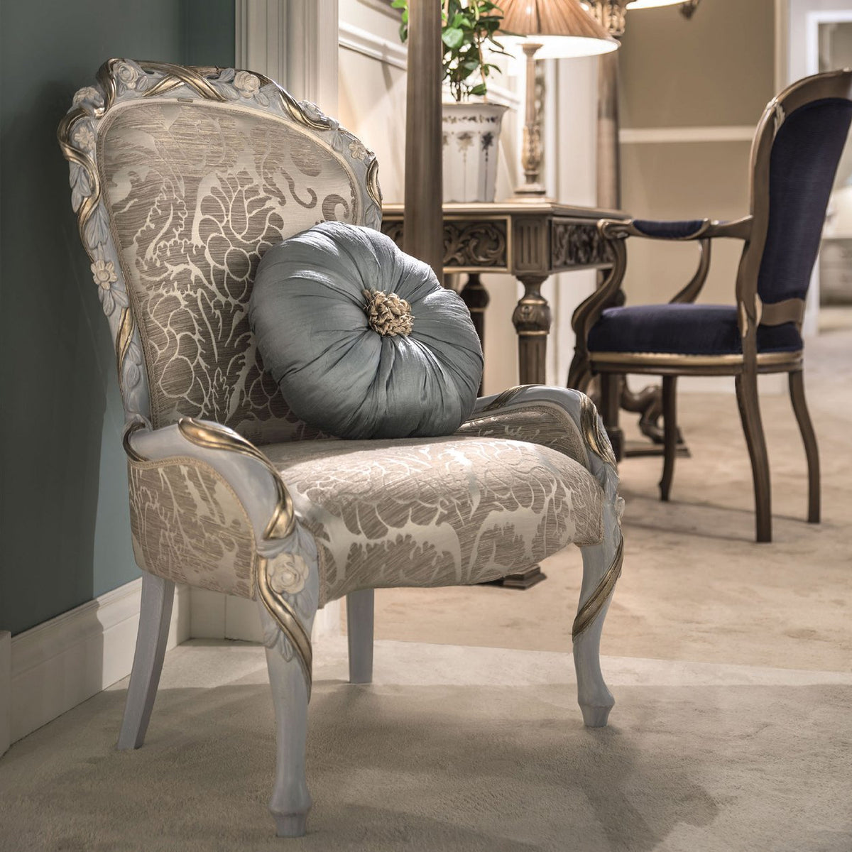 Italian Heritage Rose Chair