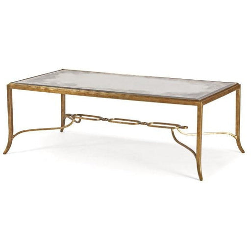 Century Furniture Grand Tour Inlay Antique Mirror Cocktail Table