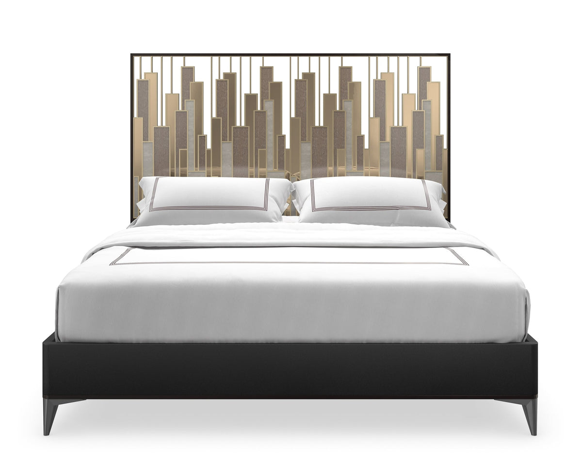 Caracole Signature Metropolitan Cityscape King Bed INV