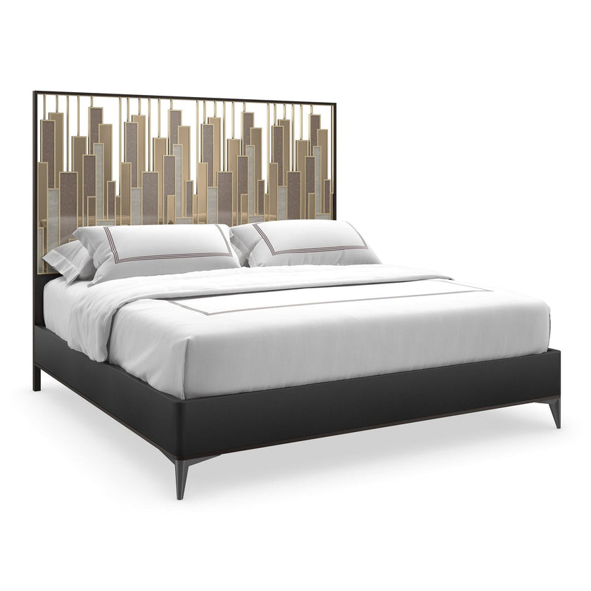 Caracole Signature Metropolitan Cityscape King Bed INV