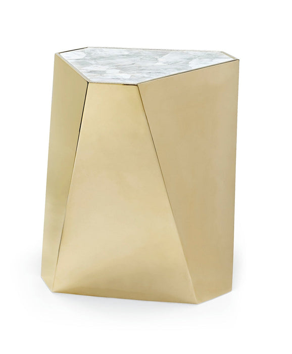 Caracole Debut Contempo Side Table - Gold