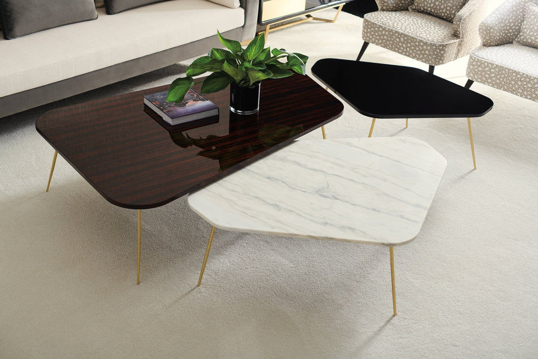 Caracole Urban Geo Modern Cocktail Table - Small DSC