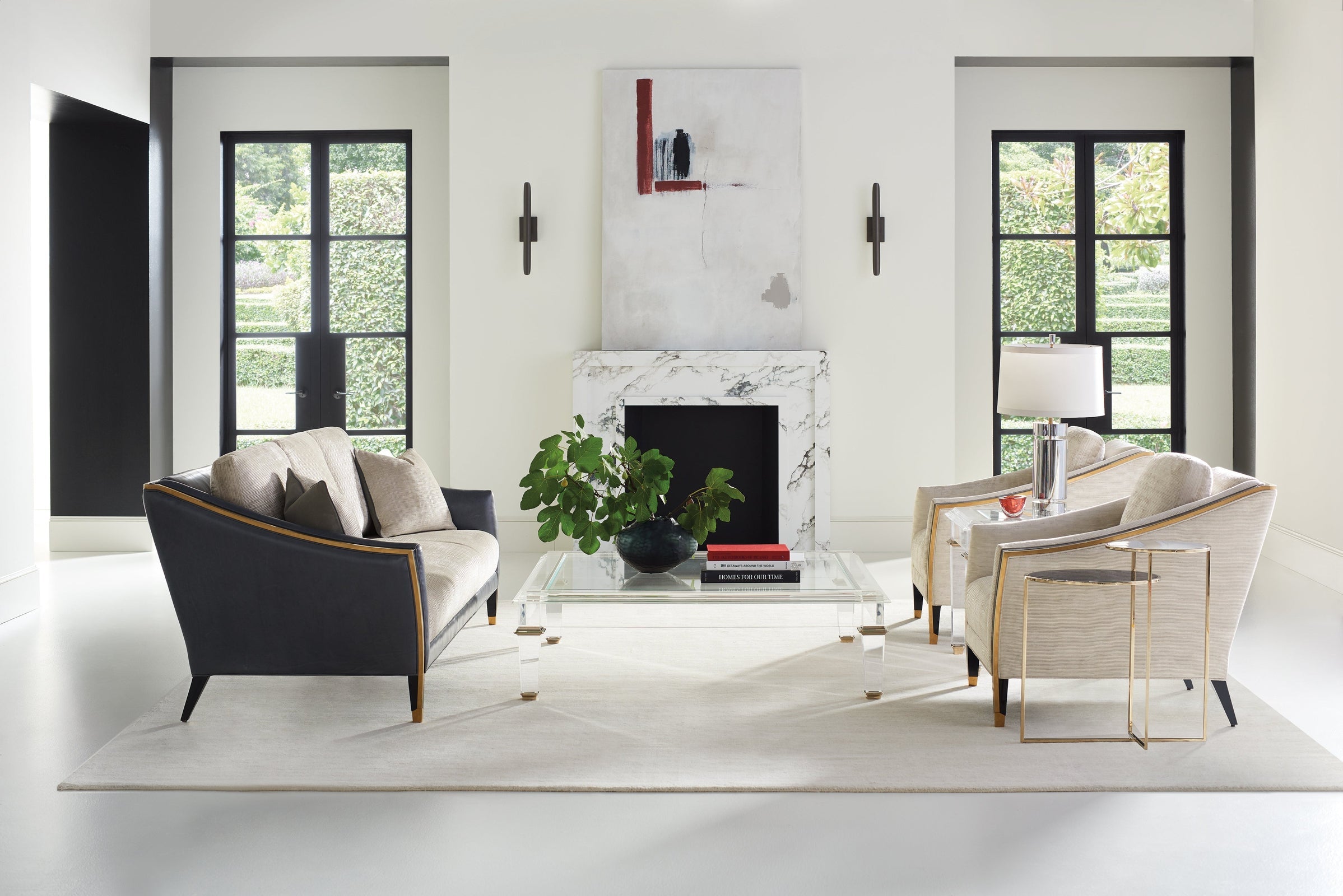 Caracole Promethean Pierre Cocktail Table