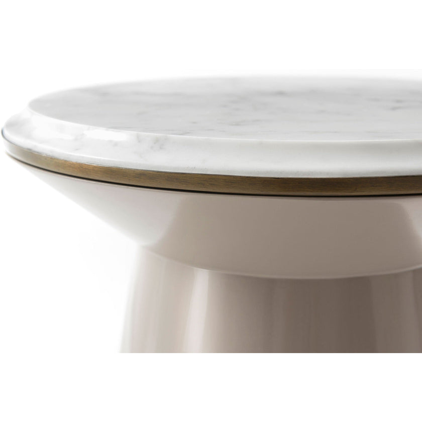 Theodore Alexander Steve Leung Contour Side Table II Clearance