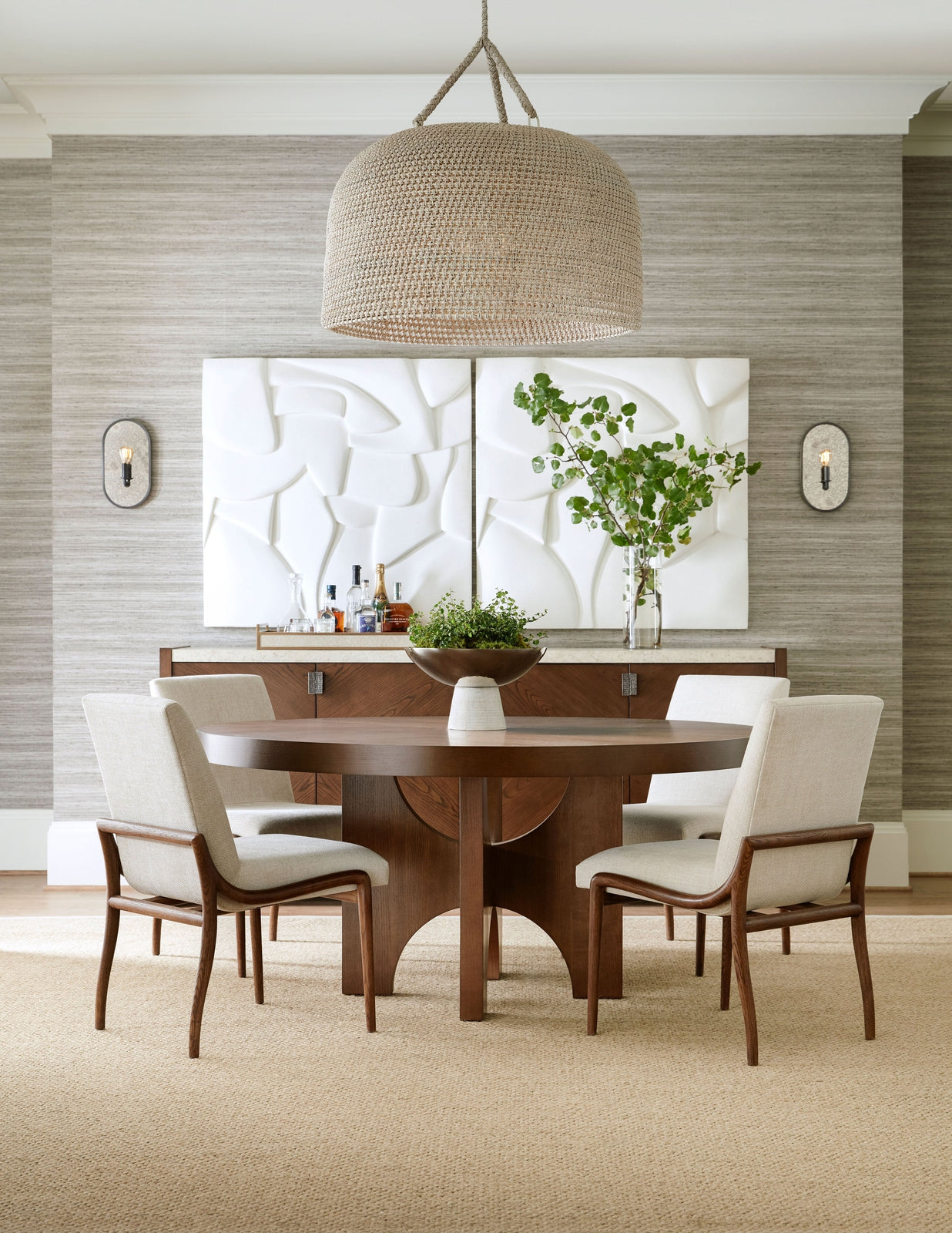 Theodore Alexander Catalina Dining Arm Chair II - Set of 2