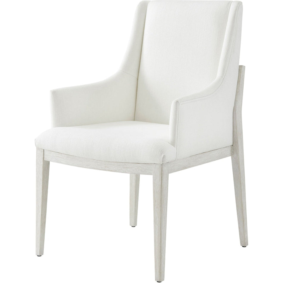 Theodore Alexander Breeze Upholstered Arm Chair - Set of 2