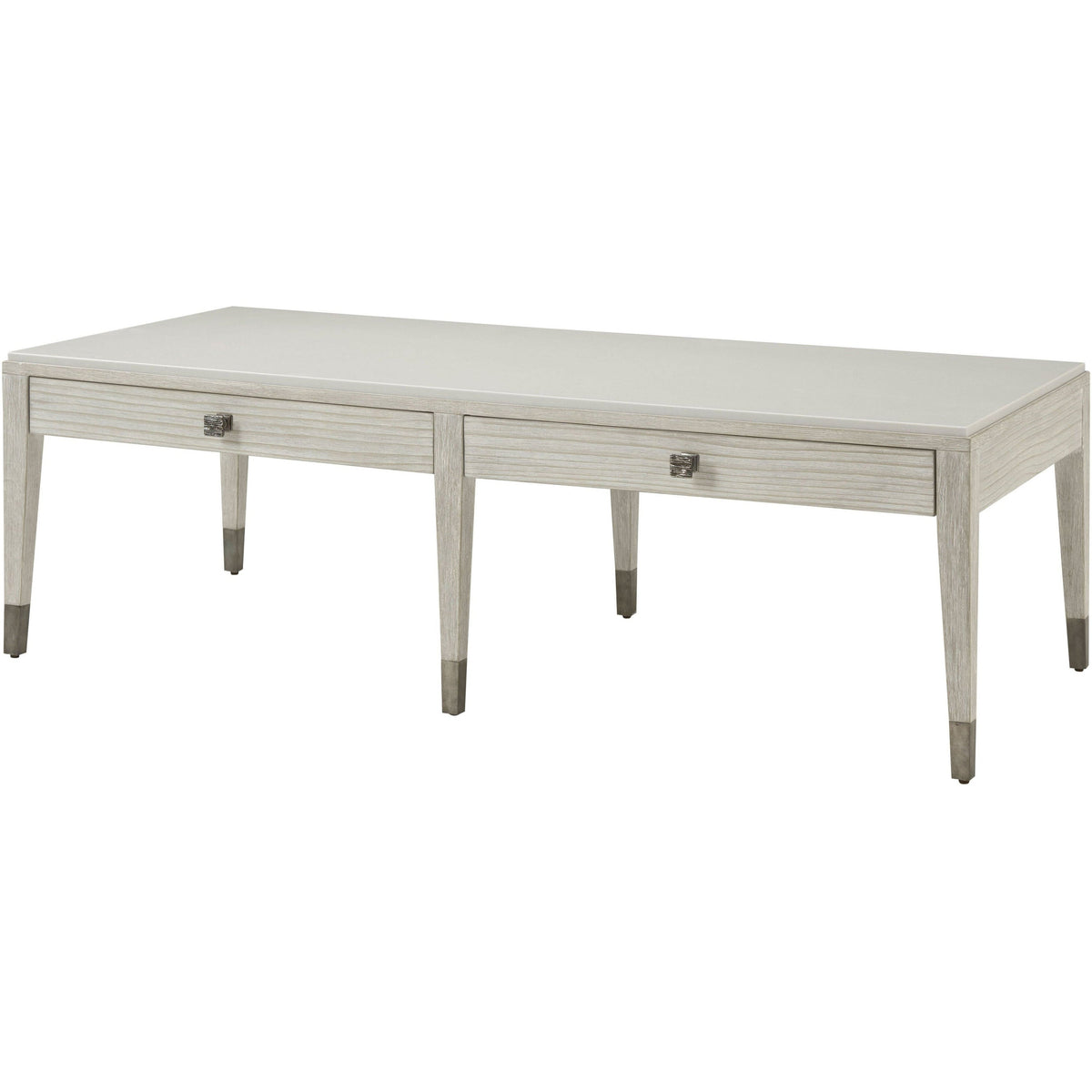 Theodore Alexander Breeze Two Drawer Cocktail Table