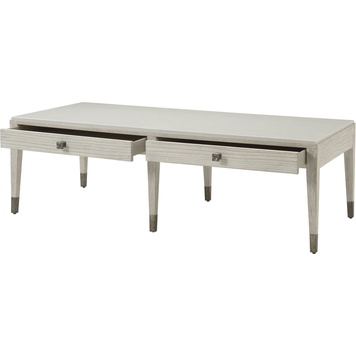 Theodore Alexander Breeze Two Drawer Cocktail Table