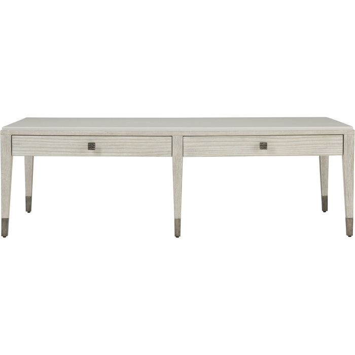 Theodore Alexander Breeze Two Drawer Cocktail Table