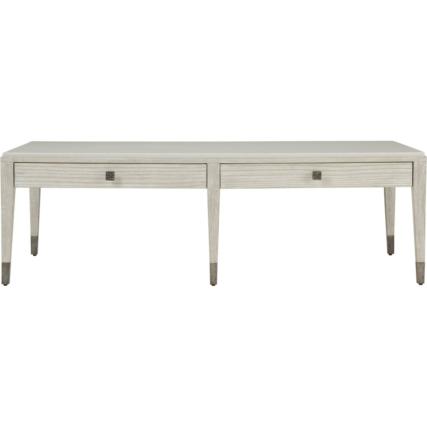 Theodore Alexander Breeze Two Drawer Cocktail Table