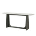 Theodore Alexander Repose Wooden Console Table Marble Top