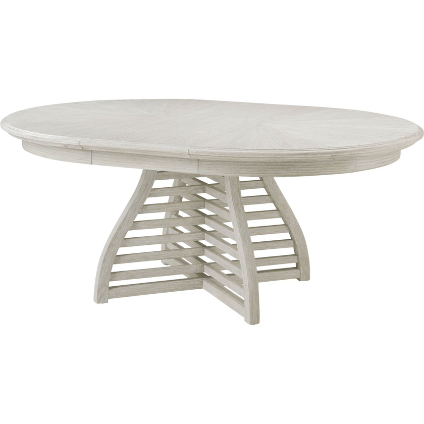 Theodore Alexander Breeze Slatted Extending Dining Table Clearance