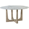 Theodore Alexander Repose Marble Round Dining Table