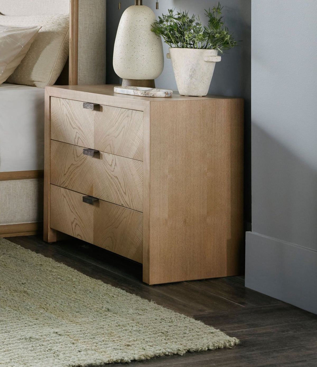 Theodore Alexander Catalina Three Drawer Nightstand