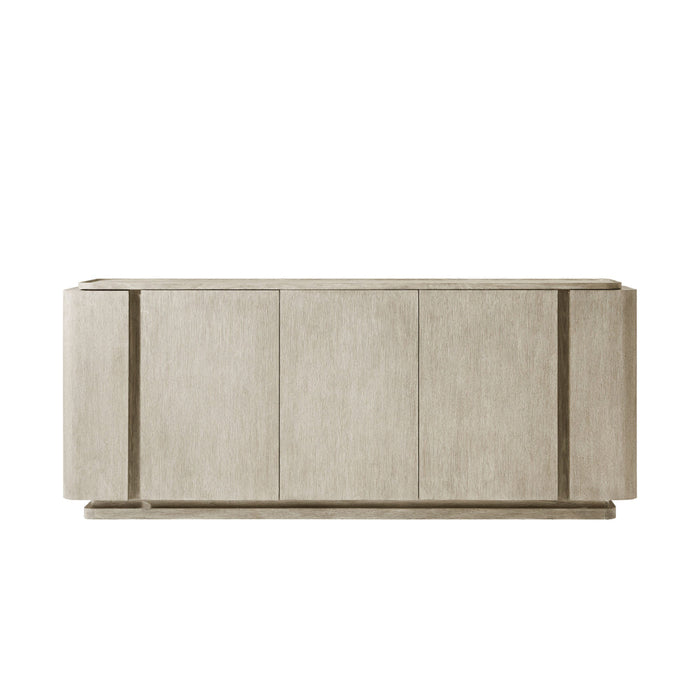 Theodore Alexander Repose Panel Triple-Door Sideboard