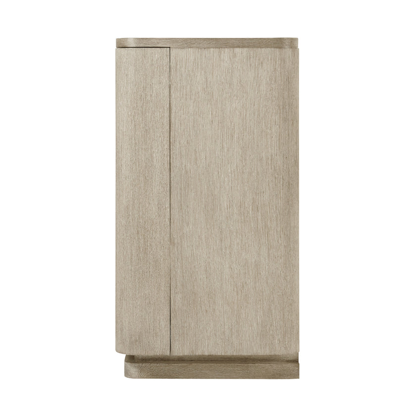 Theodore Alexander Repose Panel Triple-Door Sideboard