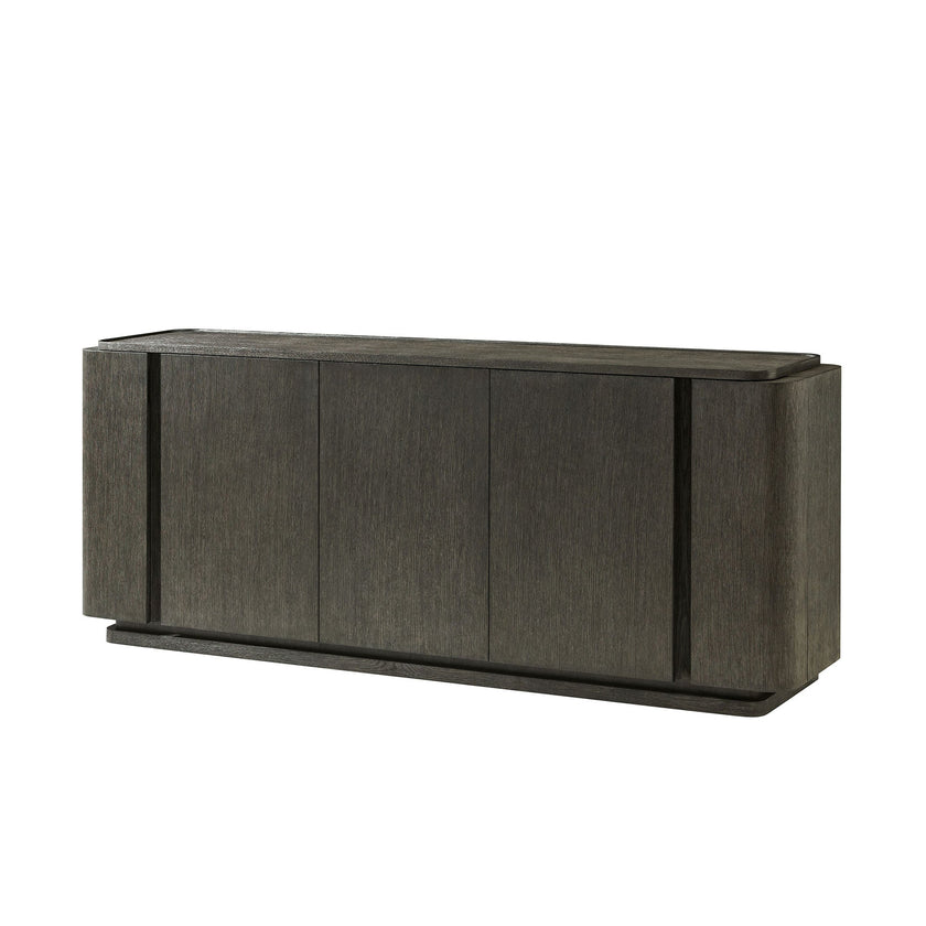 Theodore Alexander Repose Panel Triple-Door Sideboard