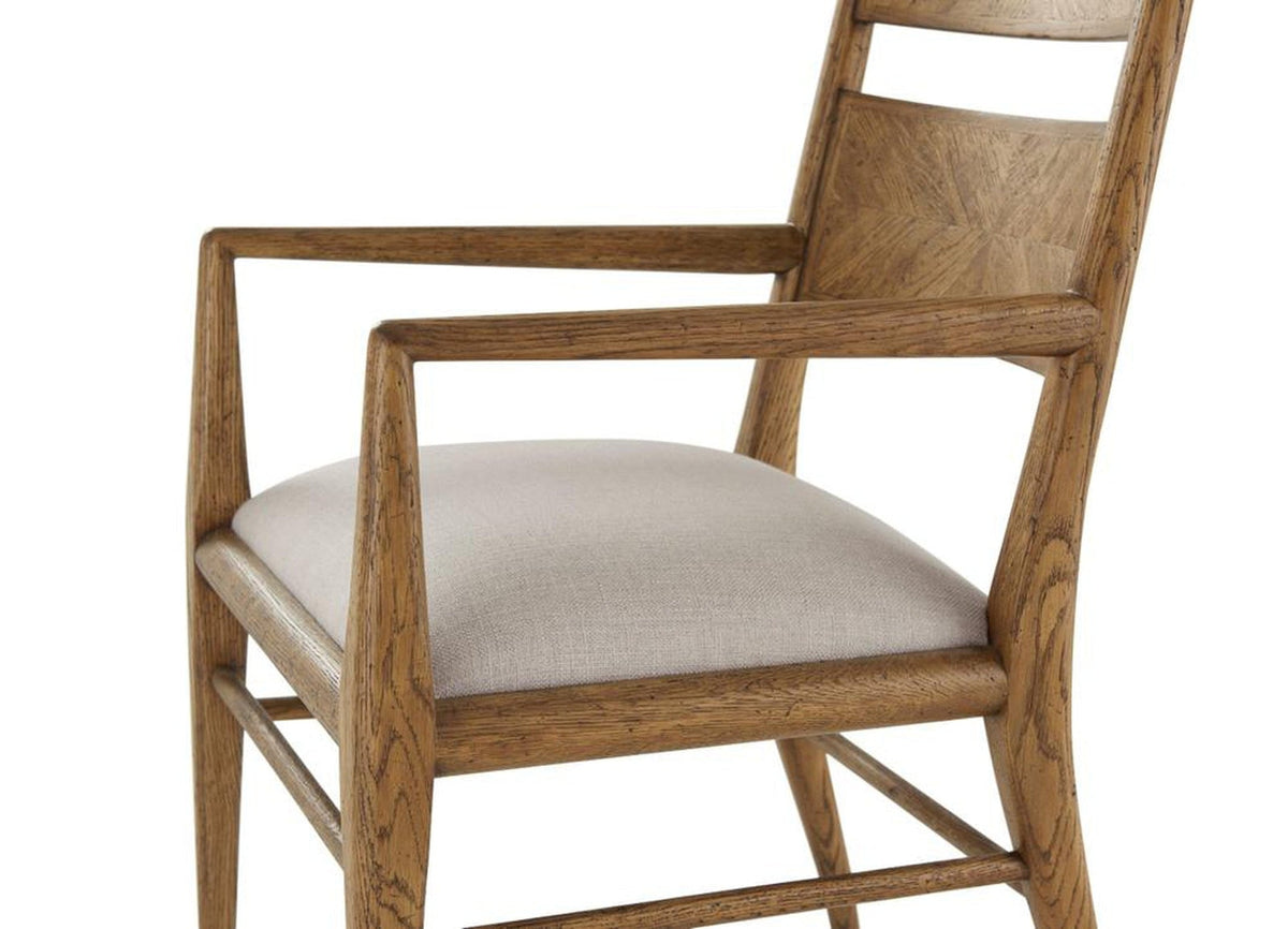Theodore Alexander Nova Dining Arm Chair - Set of 2