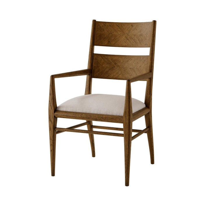 Theodore Alexander Nova Dining Arm Chair - Set of 2