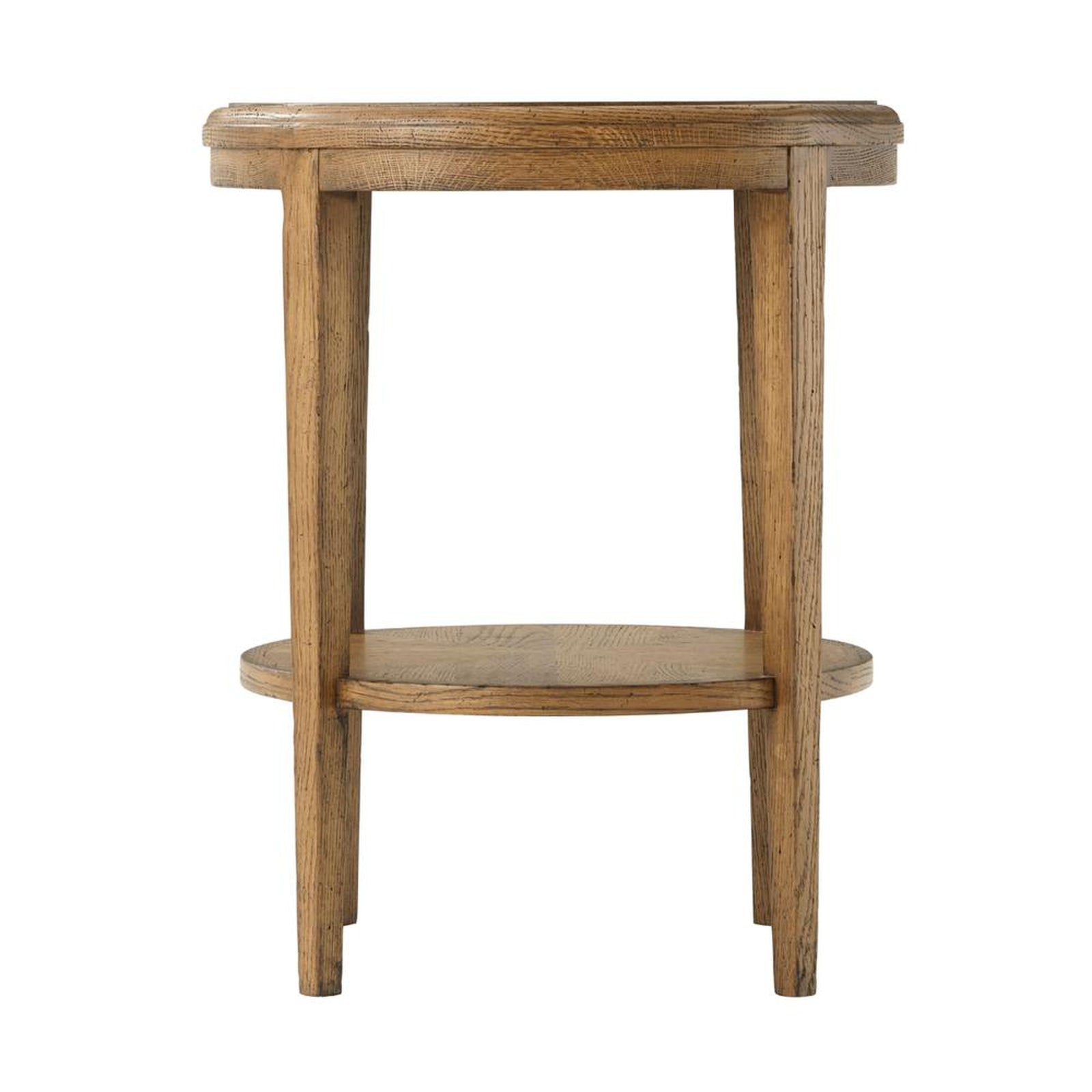 Theodore Alexander Nova Two Tiered Round Side Table