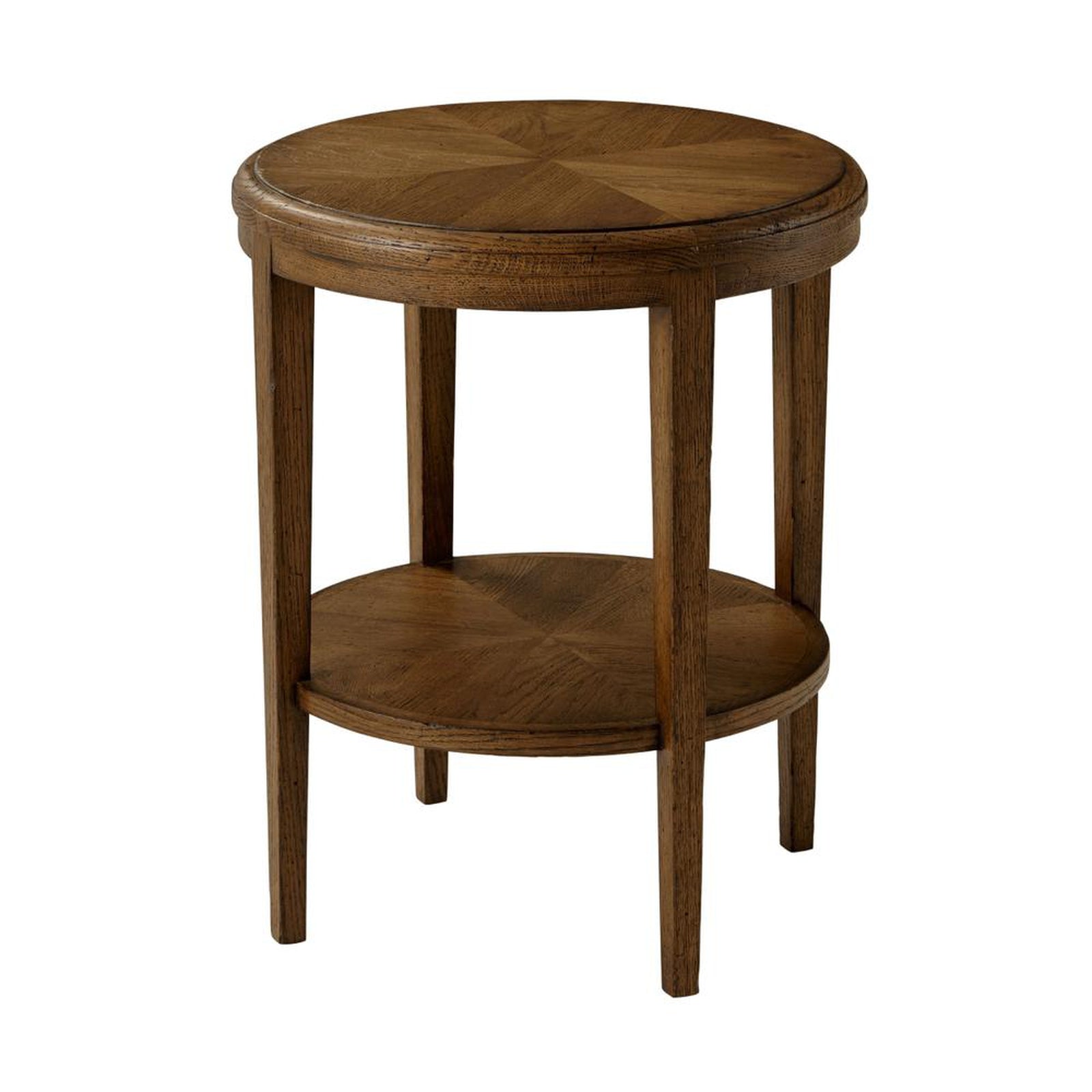 Theodore Alexander Nova Two Tiered Round Side Table