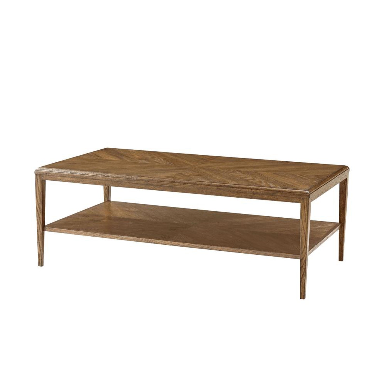 Theodore Alexander Nova Undertier Shelf Cocktail Table