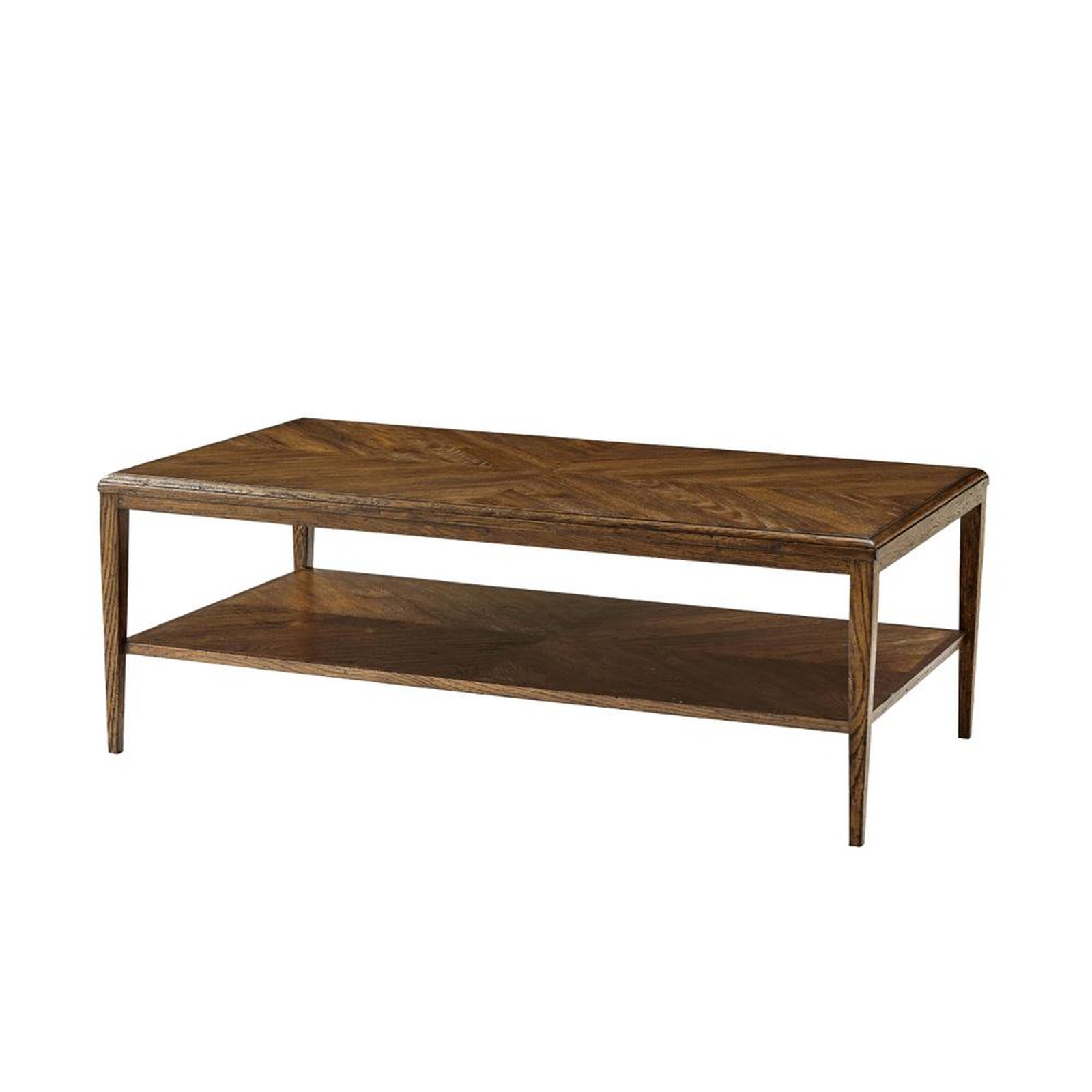 Theodore Alexander Nova Undertier Shelf Cocktail Table