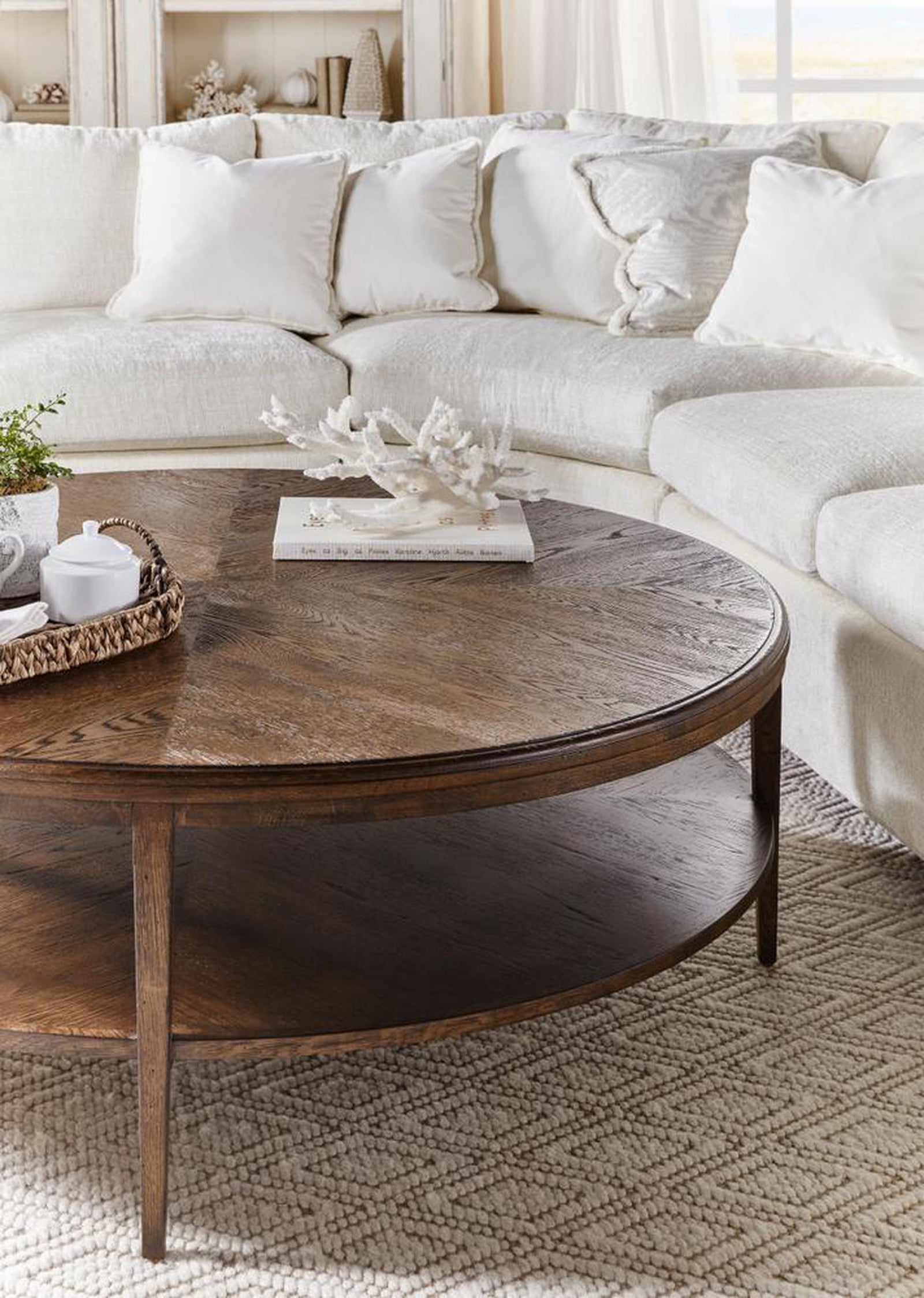 Theodore Alexander Nova Round Cocktail Table
