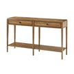 Theodore Alexander Nova Two Frieze Drawers Console Table DSC