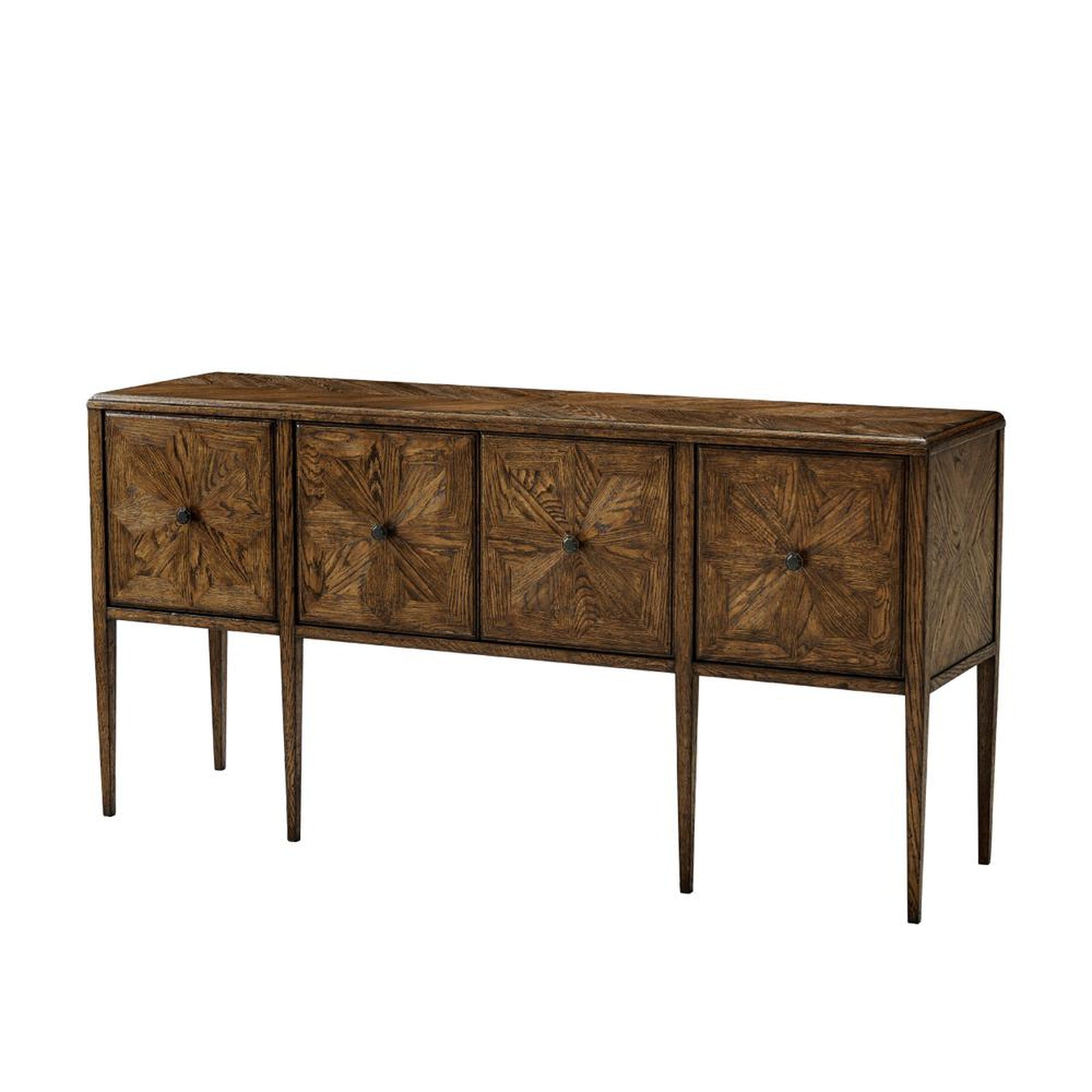 Theodore Alexander Nova Four Door Rectangular Credenza
