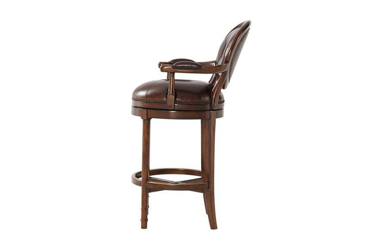 Theodore Alexander At the Barolo Bar Stool