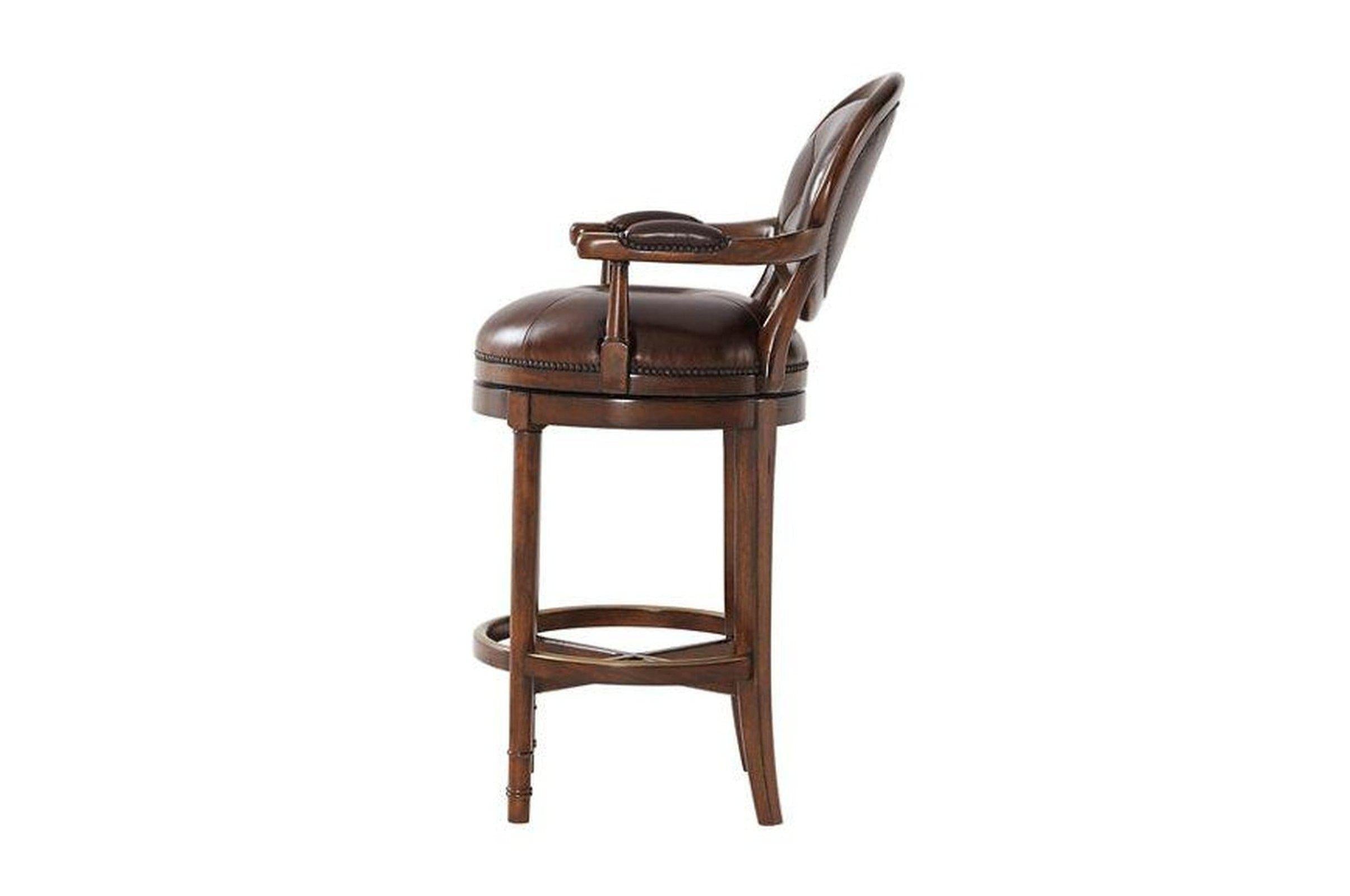 Theodore Alexander At the Barolo Bar Stool