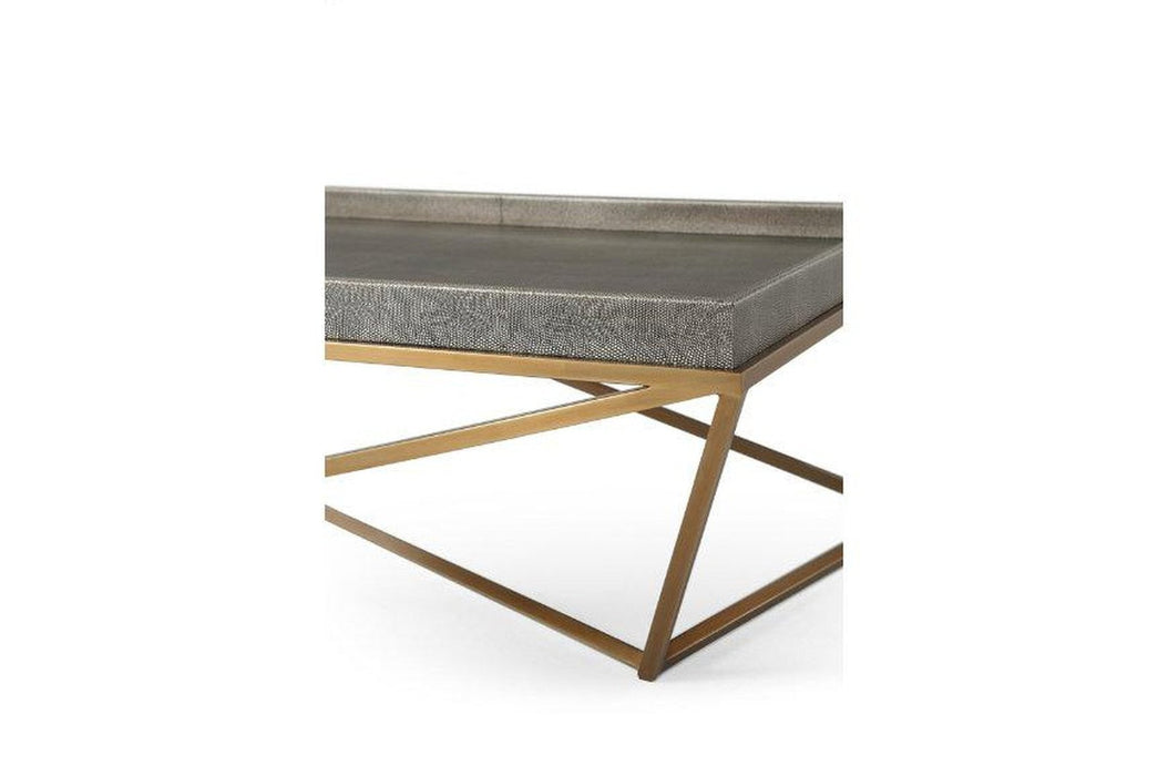 Theodore Alexander TA Studio Crazy X Tray Cocktail Table