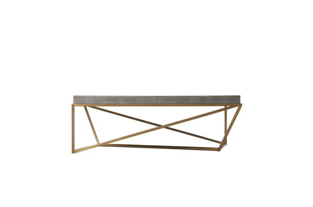 Theodore Alexander TA Studio Crazy X Tray Cocktail Table