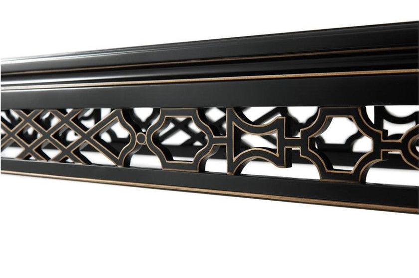 Theodore Alexander Long Hall Chinoiserie Console Table