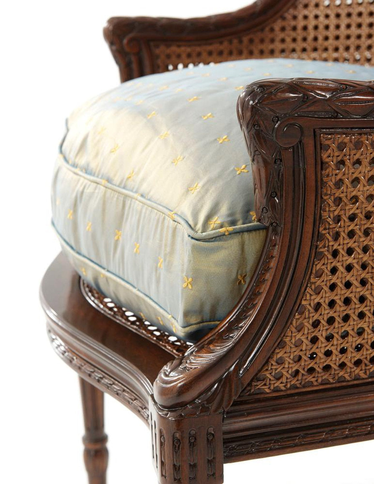 Theodore Alexander Louis Bergère Arm Chair - Set of 2 Clearance