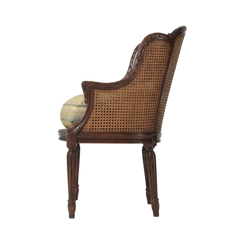 Theodore Alexander Louis Bergère Arm Chair - Set of 2 Clearance